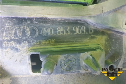 Накладка двери задней левой (S-Line) (4M0853969B) для Audi Q7 c 2015г (Ку 7)