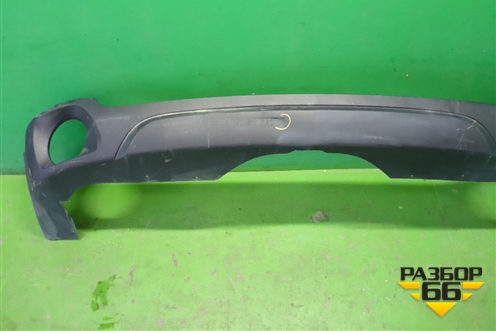 Юбка заднего бампера (51127303441) для BMW X5 F15 с 2013г (Х5 Ф15)