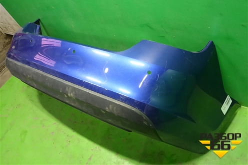 Бампер задний (под парктроник) (60U807421B) для Skoda Rapid с 2013г (Рапид)