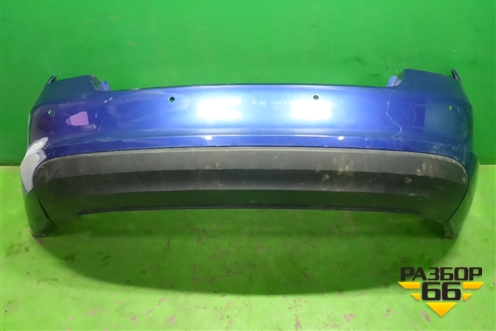 Бампер задний (под парктроник) (60U807421B) для Skoda Rapid с 2013г (Рапид)
