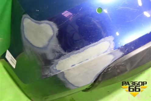 Бампер задний (под парктроник) (60U807421B) для Skoda Rapid с 2013г (Рапид)