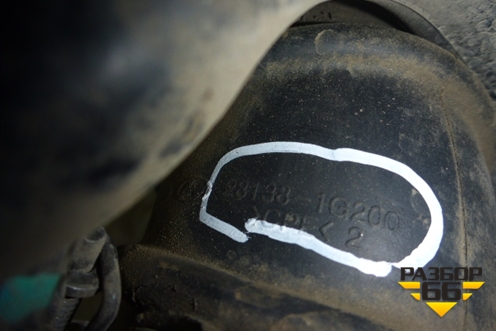 Патрубок воздушного фильтра для Kia Rio с 2005-2011г (Рио 2)