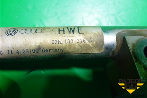 Рейка топливная рампа (3.6л BHK правая) (03H133316A) для Volkswagen Touareg c 2002-2010г (Туарег)