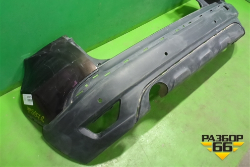 Бампер задний (под накладку под парктроник) (850220429R) для Renault Kaptur с 2016г
