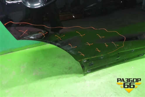 Дверь задняя правая (H21004EAMA) для Nissan Qashqai (J11E) с 2013г (Кашкай)