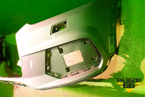 Бампер передний (после 2014г под омыватели) (8U0807437AD) для Audi Q3 с 2011-2018г (Ку 3)