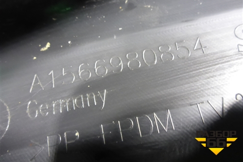 Накладка на порог наружная правая (AMG) (A1566980854) для Mercedes Benz GLA-Klass X156 с 2014г (ГЛА)