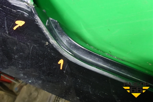 Накладка на порог наружная правая (3G0853858F) для Volkswagen Passat [B8] 2014-2024г (Пассат Б8)