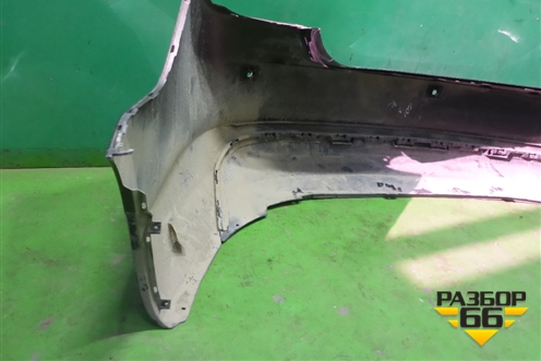 Бампер задний (под парктроник) (60U807421B) для Skoda Rapid с 2013г (Рапид)