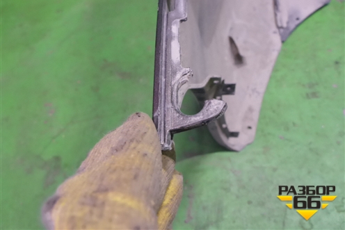 Бампер задний (под парктроник) (60U807421B) для Skoda Rapid с 2013г (Рапид)