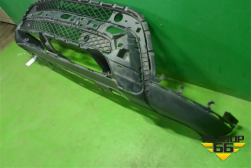 Решетка в передний бампер центральная (под парктроник) (A1668854565) для Mercedes Benz GLS-Klass X166 с 2015г (ГЛС)