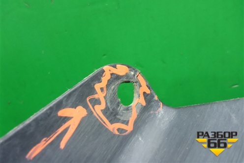 Брызговик задний левый (7662660210) для Toyota Land Cruiser Prado(150) с 2009г (Ленд Крузер Прадо)