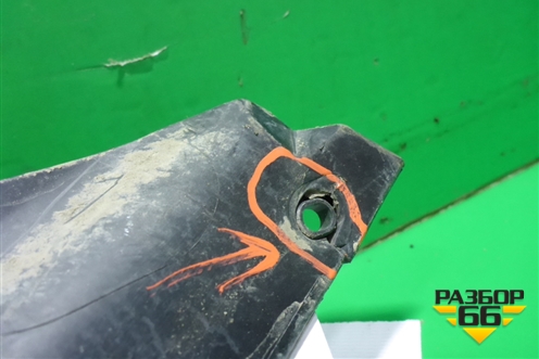 Брызговик задний левый (7662660210) для Toyota Land Cruiser Prado(150) с 2009г (Ленд Крузер Прадо)