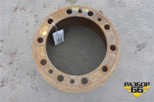 Барабан тормозной передний для Volvo TRUCK FMX с 2010г (ФМХ)