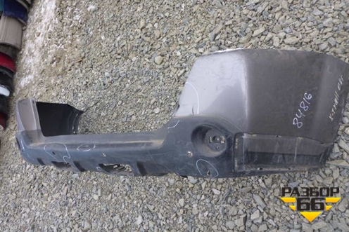 Бампер задний (под парктроник) (85022JU14H) для Nissan X-Trail (Т31) с 2007-2014г (Хтраил)