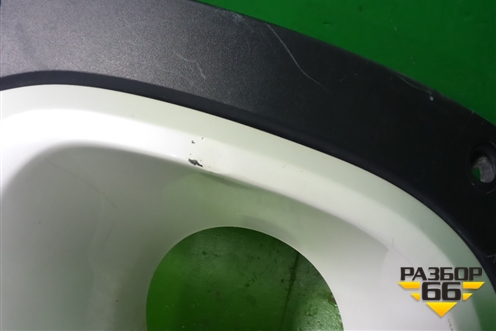 Бампер задний нижняя часть (в сборе с юбкой под парктроник) (51127360728) для BMW X6 F16 с 2014г (Х6 Ф16)