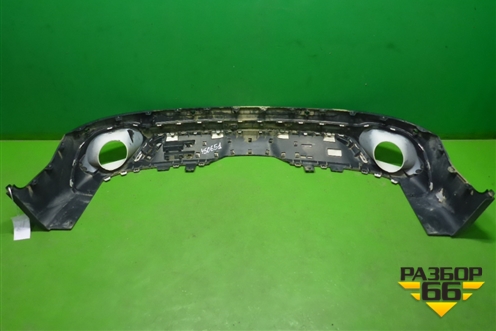 Бампер задний нижняя часть (в сборе с юбкой под парктроник) (51127360728) для BMW X6 F16 с 2014г (Х6 Ф16)