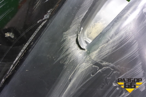 Бампер задний (850224AA0H) для Nissan Almera G15 с 2012г (Альмера Г15)