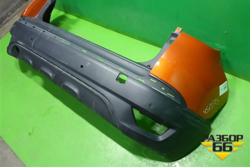 Бампер задний (под парктроник под накладку) (850220429R) для Renault Kaptur с 2016г (Каптюр)