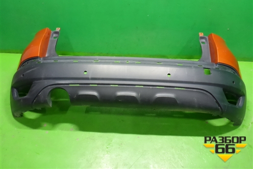 Бампер задний (под парктроник под накладку) (850220429R) для Renault Kaptur с 2016г (Каптюр)