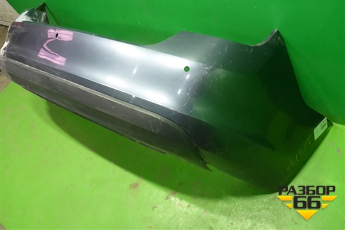 Бампер задний (под парктроник) (60U807421B) для Skoda Rapid с 2013г (Рапид)