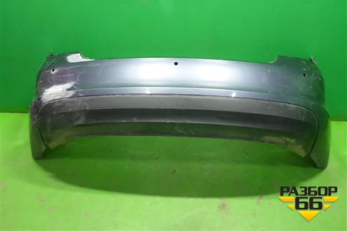 Бампер задний (под парктроник) (60U807421B) для Skoda Rapid с 2013г (Рапид)