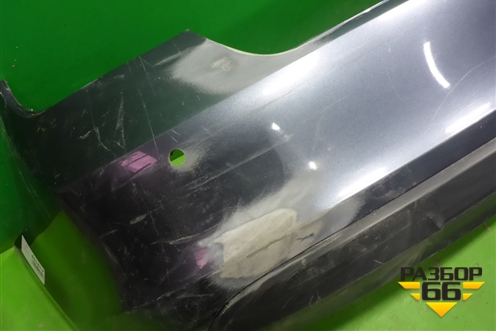 Бампер задний (под парктроник) (60U807421B) для Skoda Rapid с 2013г (Рапид)
