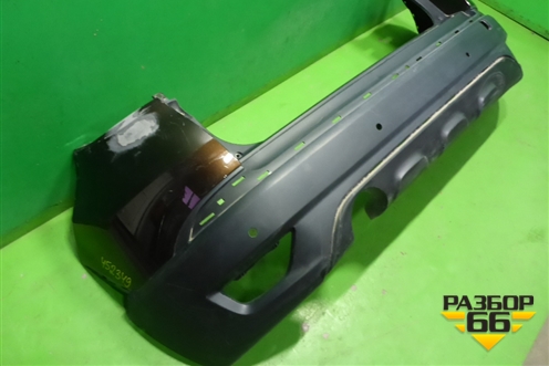 Бампер задний (под парктроник под накладку) (850220429R) для Renault Kaptur с 2016г (Каптюр)