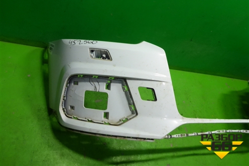 Бампер передний (после 2014г под омыватели) (8U0807437AD) для Audi Q3 с 2011-2018г (Ку 3)