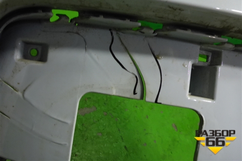 Бампер передний (после 2014г под омыватели) (8U0807437AD) для Audi Q3 с 2011-2018г (Ку 3)