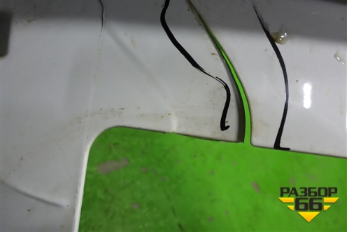 Бампер передний (после 2014г под омыватели) (8U0807437AD) для Audi Q3 с 2011-2018г (Ку 3)