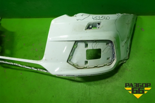 Бампер передний (после 2014г под омыватели) (8U0807437AD) для Audi Q3 с 2011-2018г (Ку 3)