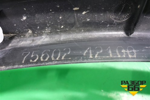 Накладка переднего крыла левого (после 2015г) (7560242100) для Toyota Rav-4 с 2012-2019г (Рав 4)