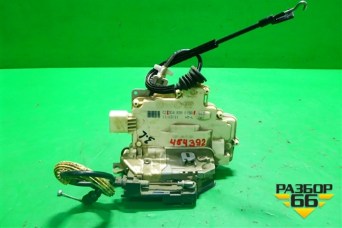 Замок двери задней левой (7 контактов) (3C4839015A) для Volkswagen Passat (В7) с 2011-2014г (Пассат Б7)