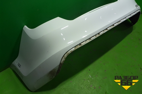 Бампер задний (60U807421B) для Skoda Rapid с 2013г (Рапид)