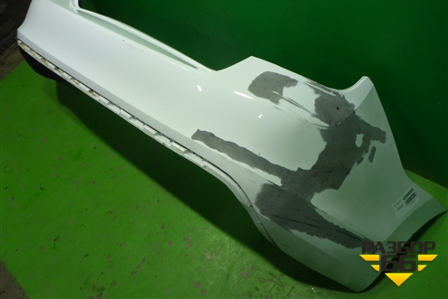 Бампер задний (60U807421B) для Skoda Rapid с 2013г (Рапид)