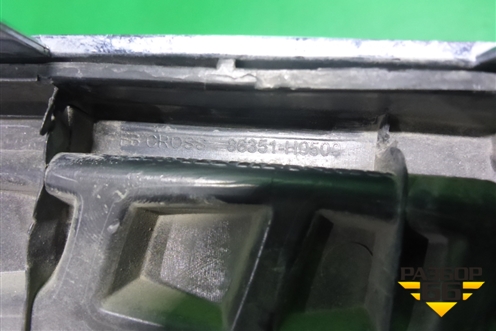 Решетка радиатора (до 2020г X-Line) (86351H0500) для Kia Rio с 2017г (Рио 4)