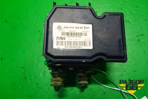 Блок ABS (3AA614109AF) для Volkswagen Passat (В7) с 2011-2014г (Пассат Б7)