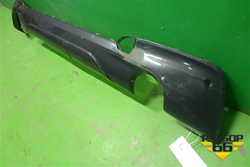 Накладка заднего бампера (М-Пакет под парктроник) (51128064832) для BMW X3 G01 с 2017г (Х3 Г01)