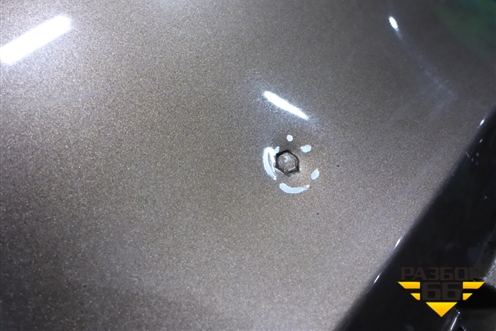 Бампер задний (60U807421B) для Skoda Rapid с 2013г (Рапид)