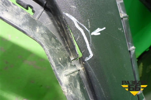 Бампер задний (до 2020г под парктроник) (86611S1000) для Hyundai Santa Fe с 2018-2024г (Санта Фе)