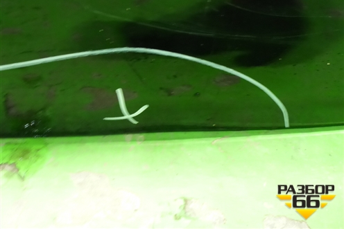 Дверь багажника без стекла (72800S1100) для Hyundai Santa Fe с 2018-2024г (Санта Фе)