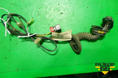 Проводка двери задней правой (мех.стеклоподъёмник) (6N1T14A584CD) для Ford Fusion с 2002г (Фьюжн)