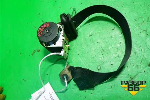 Ремень безопасности задний правый (13253564) для Opel Astra H с 2004-2015г (Астра Аш)