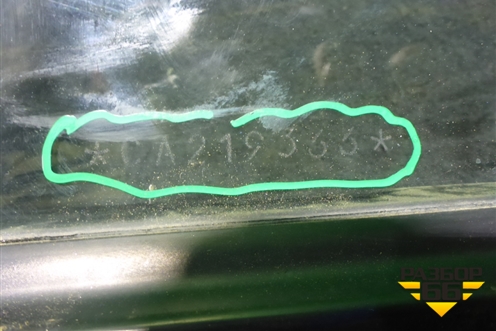 Стекло двери задней левой форточка (литекс) (90196929) для Daewoo Nexia с 1995-2016г (Нексия)