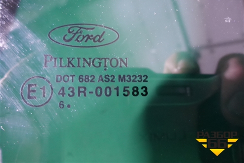 Стекло двери задней правой форточка для Ford Fusion с 2002г (Фьюжн)