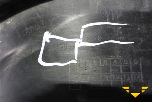 Накладка заднего бампера (М-Пакет под парктроник) (51128064832) для BMW X3 G01 с 2017г (Х3 Г01)