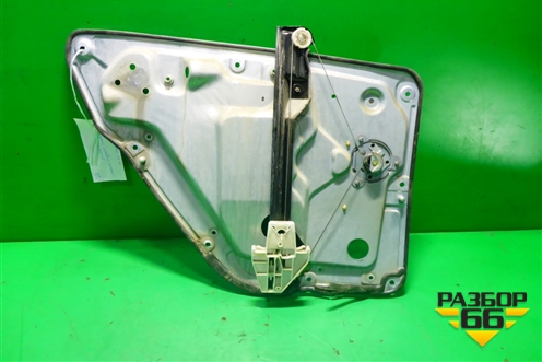 Стеклоподъёмник механический задний правый (хетчбэк) для Skoda Fabia с 1999-2007г (Фабия)