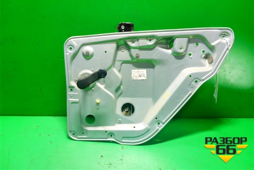 Стеклоподъёмник механический задний правый (хетчбэк) для Skoda Fabia с 1999-2007г (Фабия)