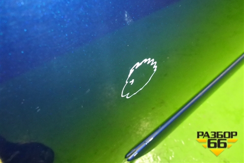 Дверь задняя правая (S126201020DY) для Chery Kimo(A1) с 2008г (Кимо)